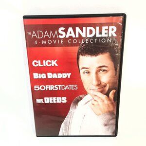 Adam Sandler 4 Movie Collection DVD: Click, Big Daddy, 50 First Dates & Mr Deeds